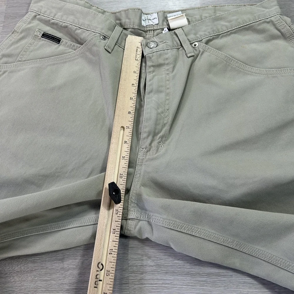 VINTAGE‎ Calvin Klein Jeans Pants Mens 36x34 Beige Carpenter Workwear Y2K